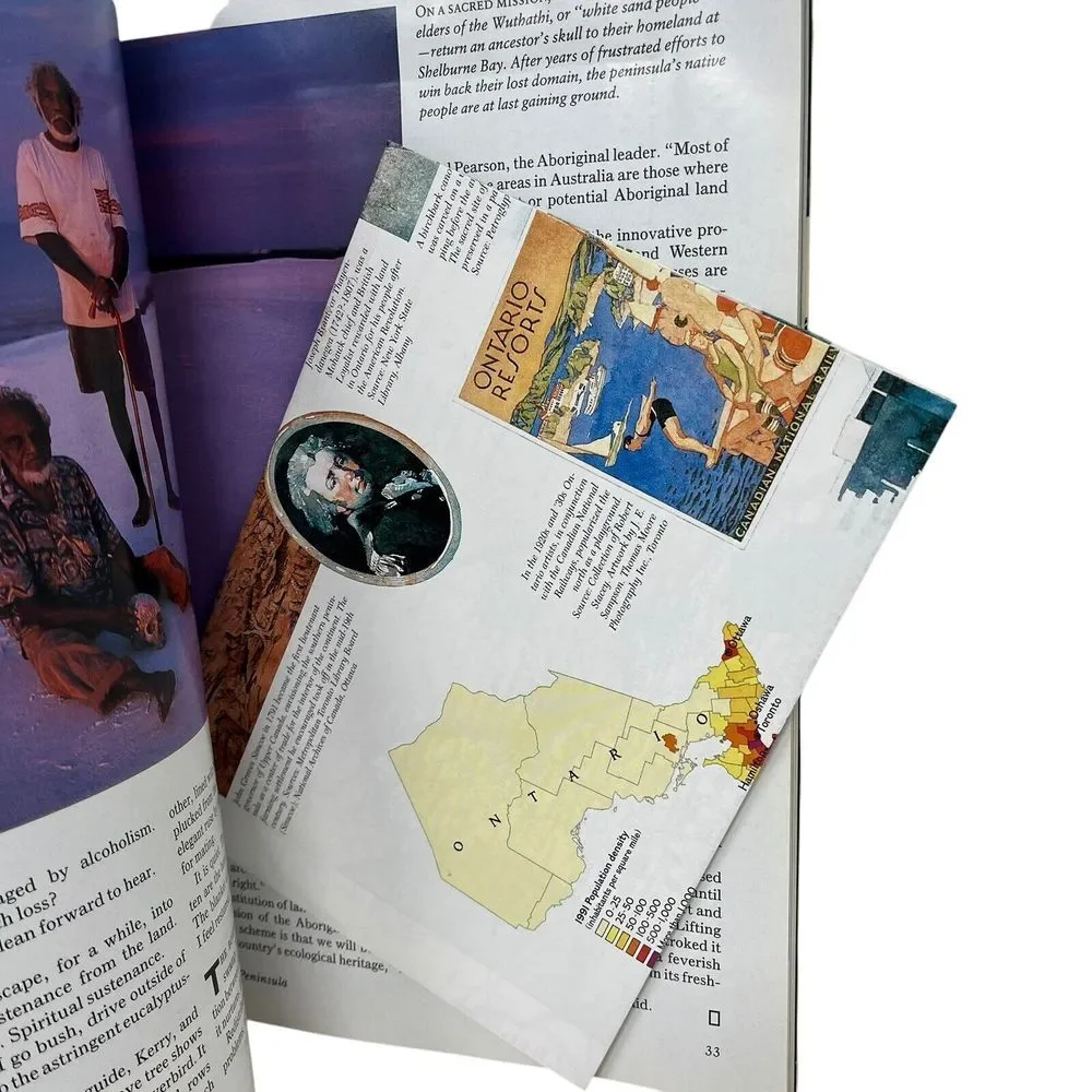 National Geographic Magazine June 1996 ‎ Vintage Cape York Bosnia Toronto W/ MAP